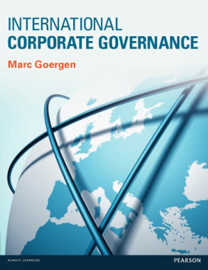 International corporate governance - Goergen, Marc - 9781511531542