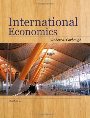 International economics By Robert J. Carbaugh - 9781439084953