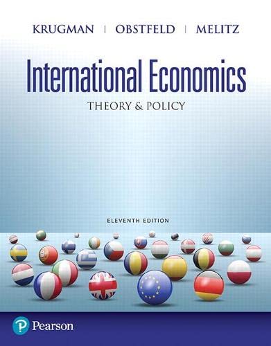 International economics : theory and policy