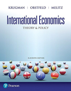 International economics : theory and policy - Krugman, Paul R.; Melitz, Marc J.; Obstfeld, Maurice