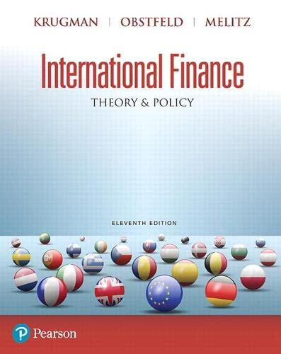 International finance: theory and policy