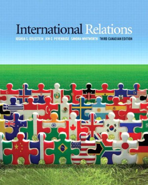 International relations - Joshua S. Goldstein; Jon C. Pevehouse; Sandra Whitworth