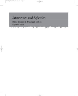 Intervention and Reflection: Basic Issues in Medical Ethics By Ronald Munson - 9780495010333