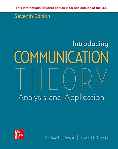 Introducing Communication Theory?: Analys: Is and Application