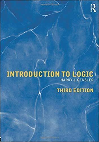 Introduction To Logic 3Rd Edition