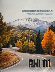 Introduction To Philosophy - 9781121967915