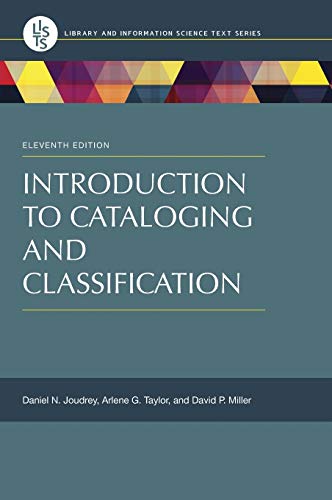 Introduction to Cataloging and Classification - 11th Edition