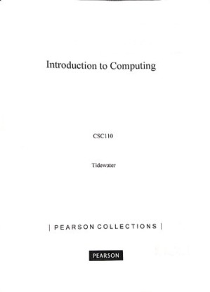 Introduction to Computing - Glenn Brookshear, Dennis Brylow