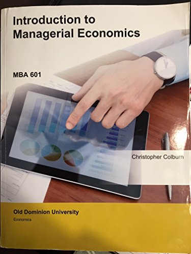 Introduction to Managerial Economics
