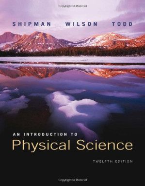 Introduction to Physical Science By James Shipman, Jerry D. Wilson, Aaron Todd