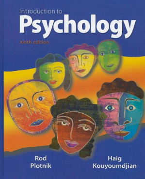 Introduction to Psychology By Rod Plotnik, Haig Kouyoumdjian - 9780547171647