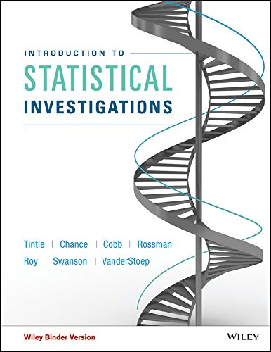 Introduction to Statistical Investigations