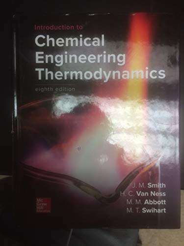Introduction to chemical engineering thermodynamics - 9781259696527