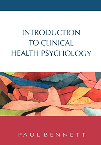 Introduction to clinical health psychology