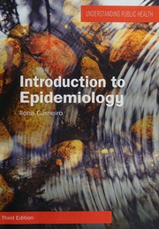 Introduction to epidemiology by Carneiro, Ilona, author