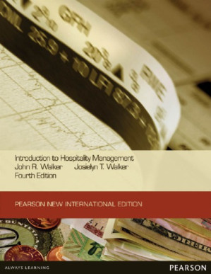 Introduction to hospitality management - Pearson Education.; Walker, John R.; Walker, Josielyn T