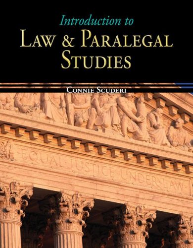Introduction to law & paralegal studies