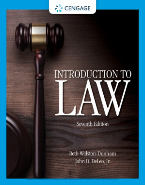 Introduction to law By University of South Alabama;DeLeo, John;Walston-Dunham, Beth