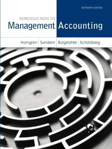 Introduction to management accounting