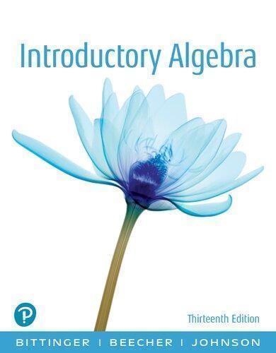 Introductory Algebra 13Th Edition