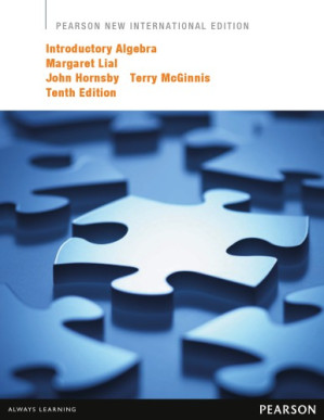 Introductory Algebra: Pearson New International Edition - Lial, Margaret L