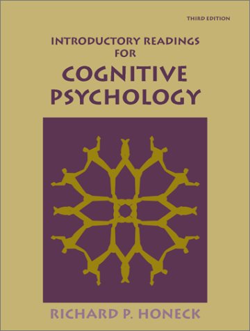 Introductory readings for cognitive psycholgoy