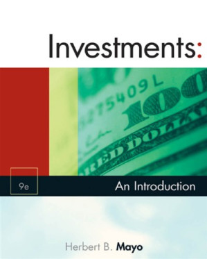 Investments: an introduction By Herbert B. Mayo
