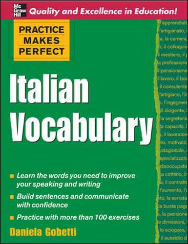 Italian vocabulary - 9780071482868