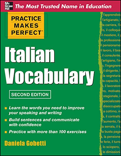 Italian vocabulary - 9780071760966