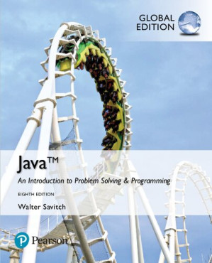 Java: An Introduction to Problem Solving and Programming (8th Edition) - Walter Savitch
