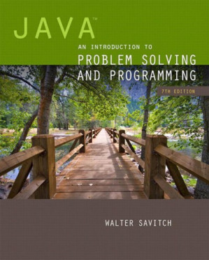 Java: An Introduction to Problem Solving and Programming - Walter Savitch