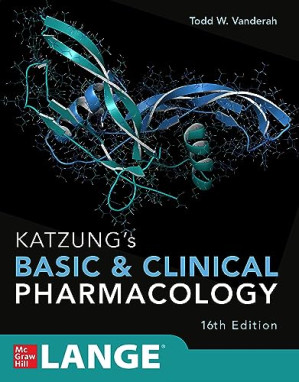 Katzung's Basic and Clinical Pharmacology, 16th Edition By Todd W. Vanderah (Editor)