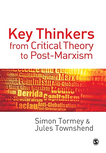 Key Thinkers From Critical Theory to Post-Marxism - 9780761967637