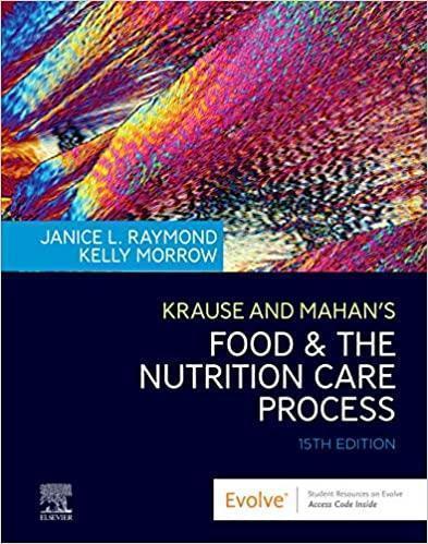 Krause And Mahans Food The Nutrition Care Process 15Th Edition
