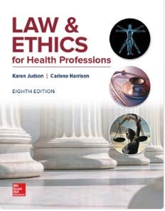 LAW+ETHICS FOR HEALTH PROFESSIONS - 9781259844713