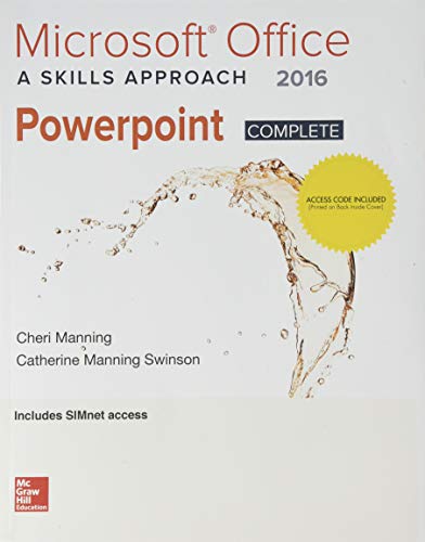 LSC POL  (GENERAL USE) MICROSOFT PWRPT 2016: SKILLS APPROACH COMPLETE SIMNET