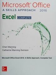 LSC POL  MICROSOFT EXCEL 2016: A SKILLS APPROACH - COMPLETE
