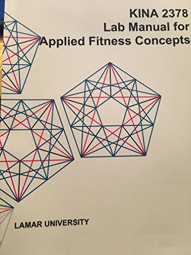 Lab Manual for Applied Fitness Concepts