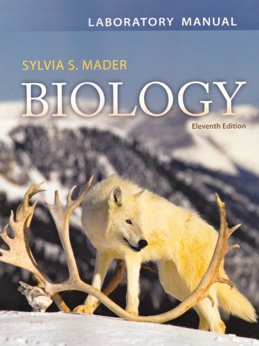 Lab Manual for Biology by Sylvia S. Mader