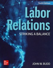 Labor relations: striking a balance - 9781260511949