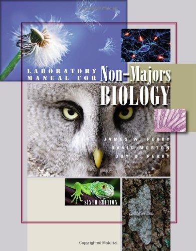 Laboratory Manual For Non Majors Biology 6Th Edition