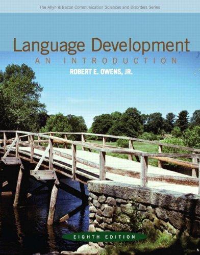 Language Development An Introduction 8Th Edition