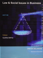 Law & social issues in business
