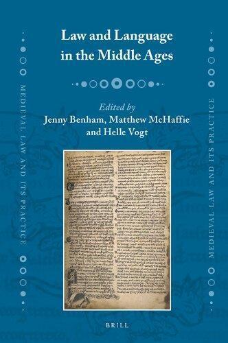 Law And Language In The Middle Ages