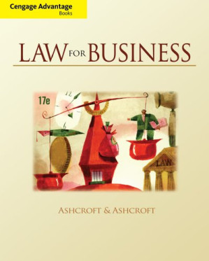 Law for Business By John D. Ashcroft, Janet Ashcroft