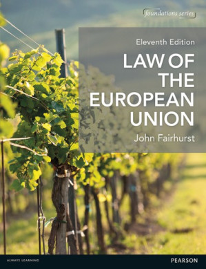 Law of the European Union - Fairhurst, John - 9782015044163