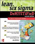 Lean six sigma demystified - 9781282961203