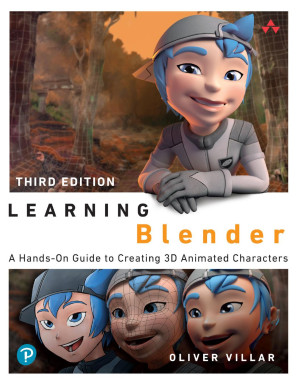 Learning Blender: A Hands-On Guide to Creating 3D Animated Characters - Oliver Villar