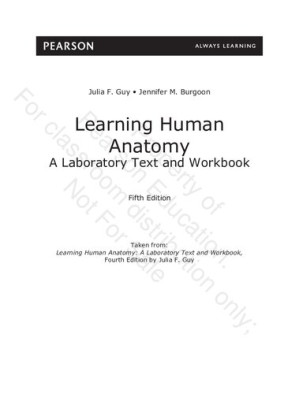 Learning Human Anatomy: A Laboratory Text and Workbook - Julia Guy and Jennifer Burgoon