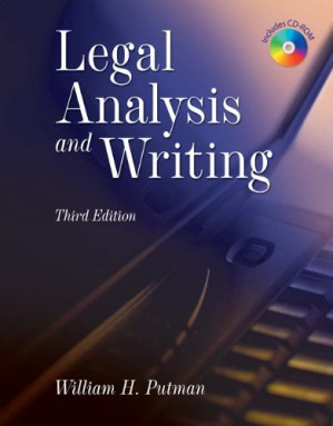 Legal Analysis and Writing for Paralegals By William H.(William H. Putman) Putman